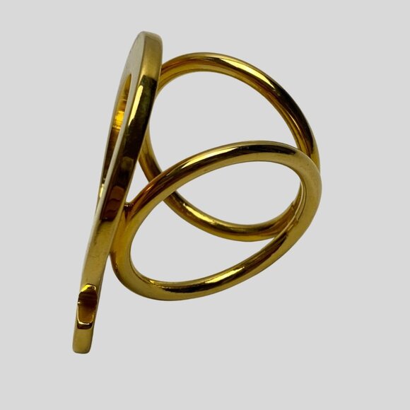 SALVATORE FERRAGAMO Gancini Scarf Ring Limited Edition - Picture 4 of 10